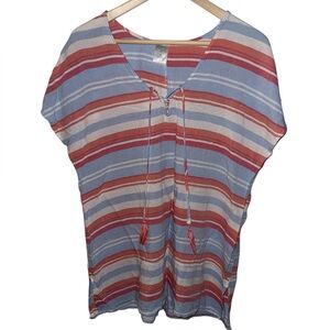 Kona Sol - Stripped Beach Coverup